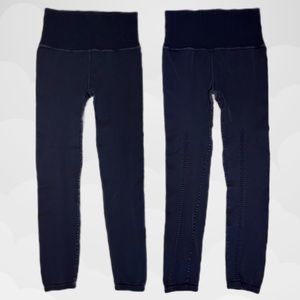 Free People - High-Rise 7/8 Length Good Karma Leggings in Washed Black